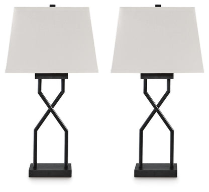 Brookthrone Metal Table Lamp (Set of 2)