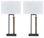 Voslen Metal Table Lamp (Set of 2)