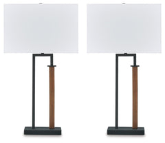 Voslen Metal Table Lamp (Set of 2)