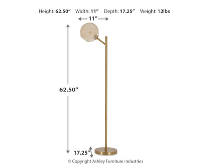 Abanson Metal Floor Lamp (1/CN)