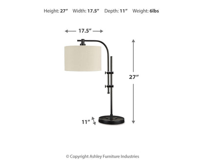 Baronvale Metal Accent Lamp (1/CN)