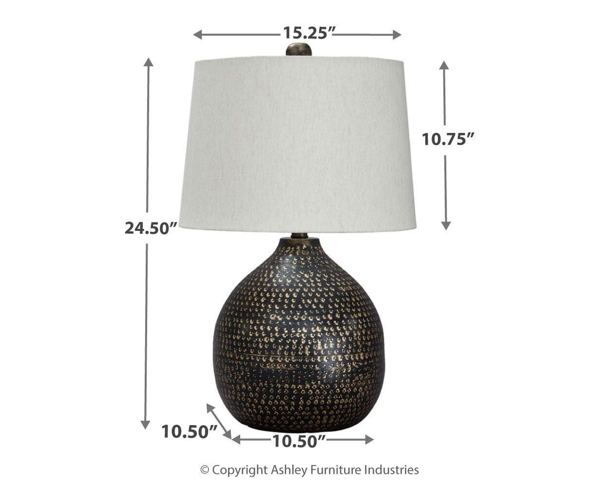 Maire Metal Table Lamp (1/CN)