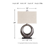 Saria Metal Table Lamp (1/CN)