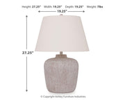 Danry Metal Table Lamp (1/CN)