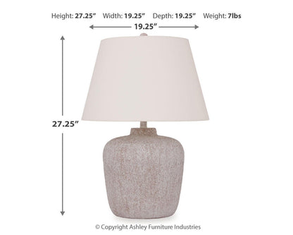 Danry Metal Table Lamp (1/CN)