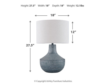 Schylarmont Metal Table Lamp (1/CN)