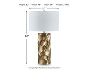 Marshawn Metal Table Lamp (1/CN)