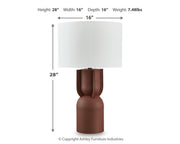 Rowandale Metal Table Lamp (1/CN)