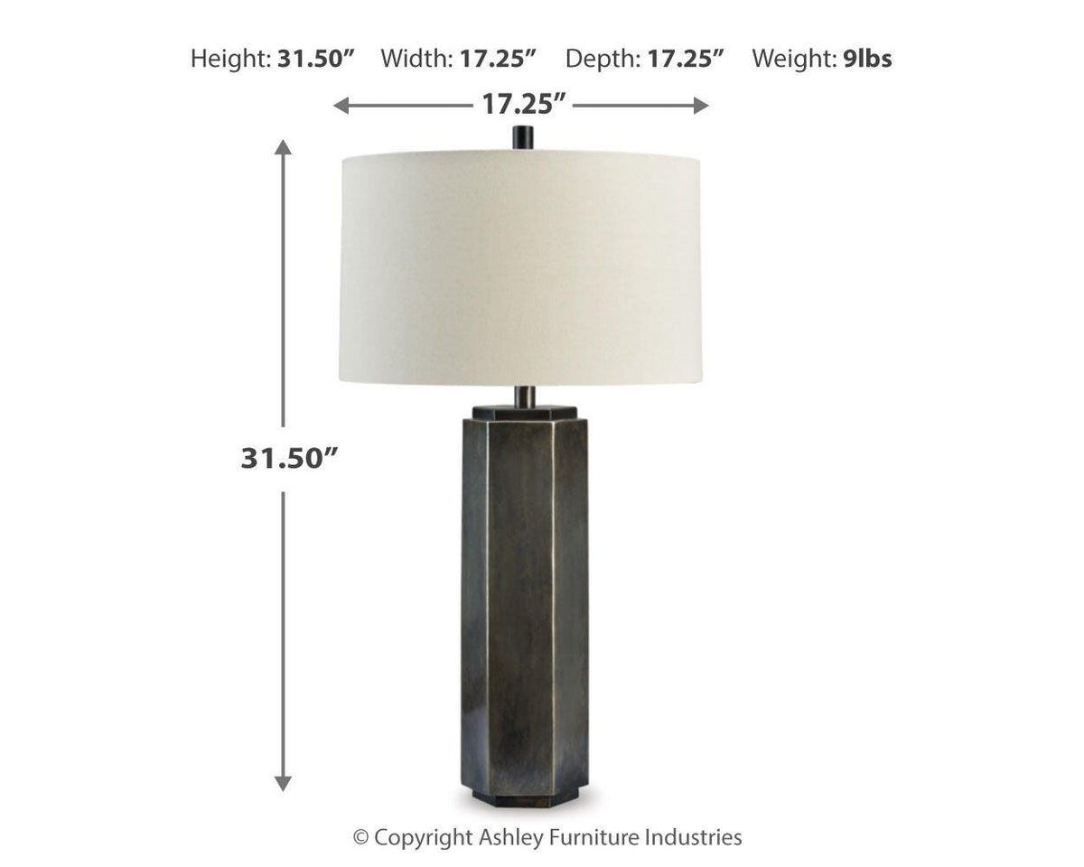 Dirkton Metal Table Lamp (1/CN)