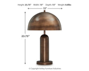 Wendfield Metal Table Lamp (1/CN)