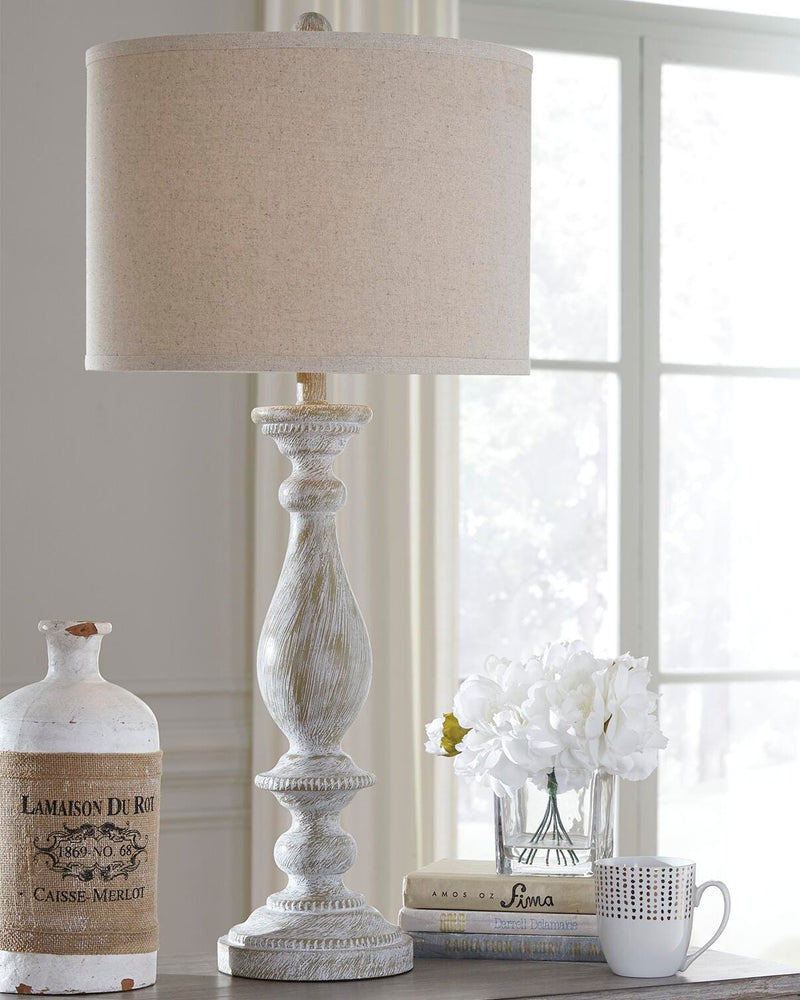 Bernadate Poly Table Lamp (Set of 2)