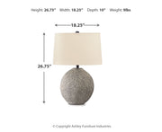 Harif Paper Table Lamp (1/CN)
