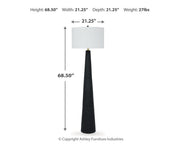 Hallburg Poly Floor Lamp (1/CN)