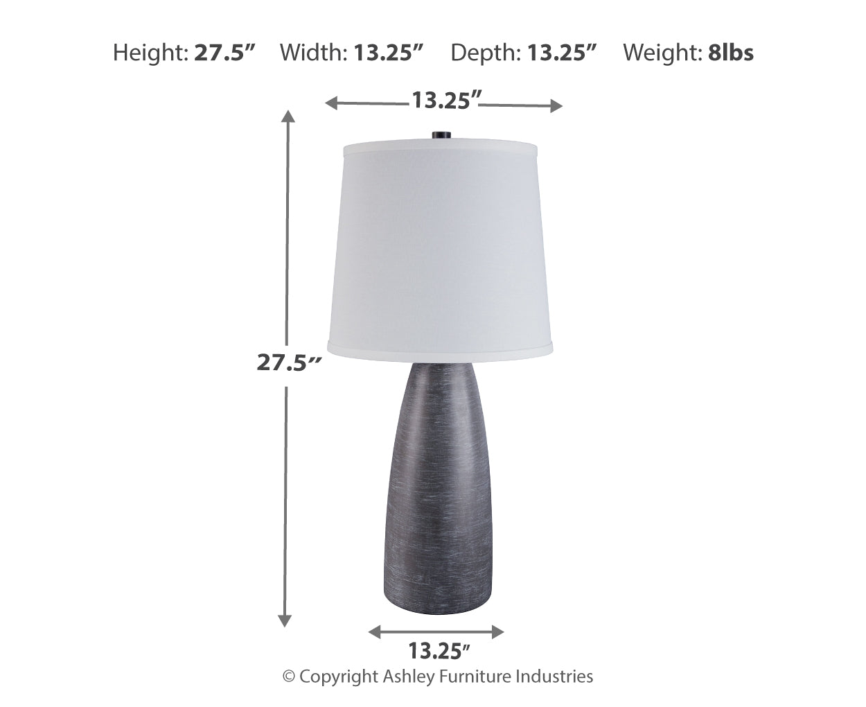 Shavontae Poly Table Lamp (2/CN)