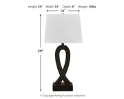 Markellton Poly Table Lamp (Set of 2)