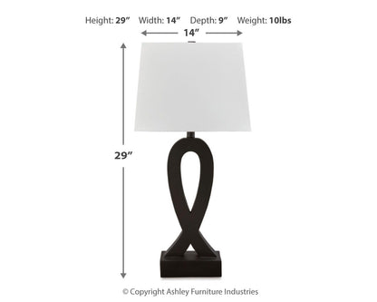 Markellton Poly Table Lamp (Set of 2)