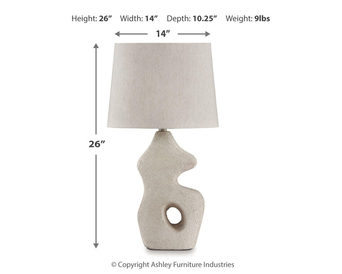 Chadrich Paper Table Lamp (Set of 2)
