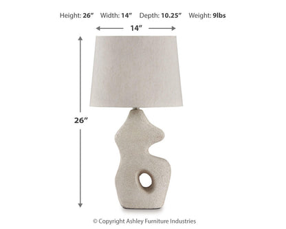 Chadrich Paper Table Lamp (Set of 2)