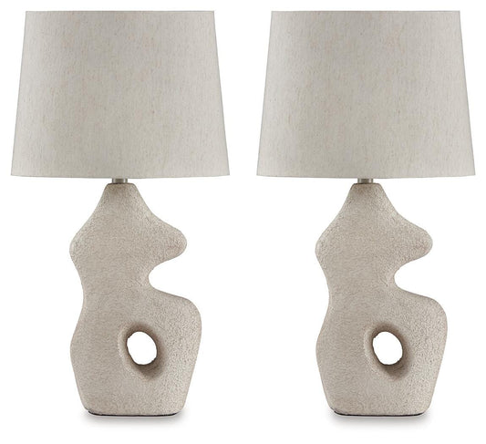 Chadrich Paper Table Lamp (Set of 2)