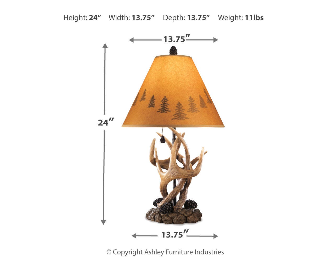 Derek Poly Table Lamp (Set of 2)