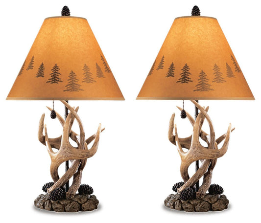 Derek Poly Table Lamp (Set of 2)