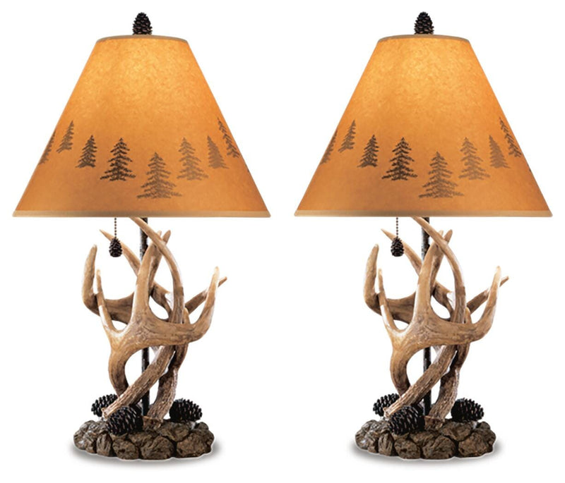 Derek Poly Table Lamp (Set of 2)