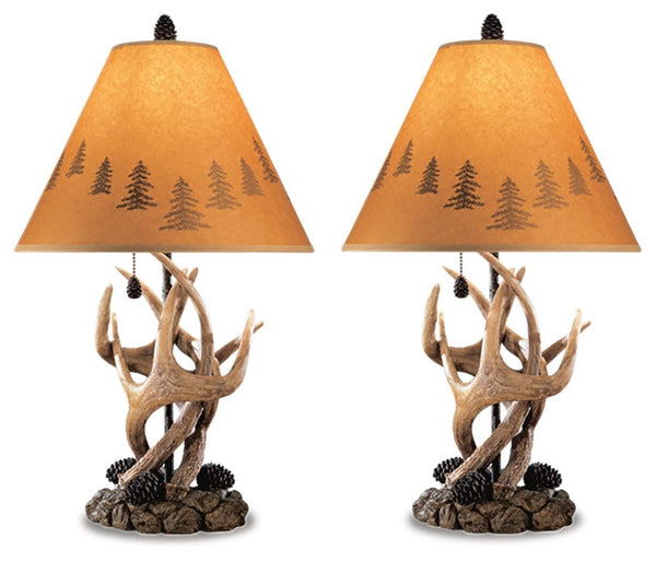 Derek Poly Table Lamp (Set of 2)