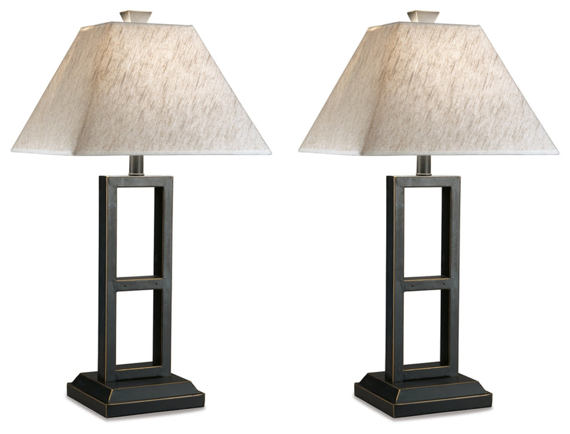 Deidra Metal Table Lamp (Set of 2)