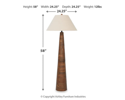 Danset Wood Floor Lamp (1/CN)