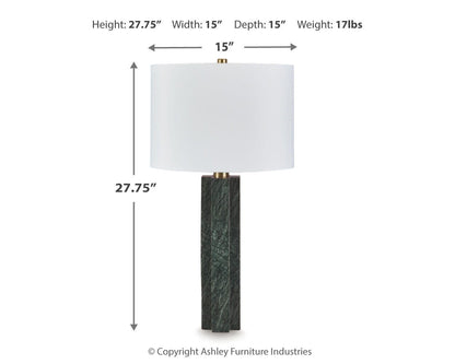 Keegan Marble Table Lamp (1/CN)