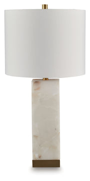 Linderfield Alabaster Table Lamp (1/CN)