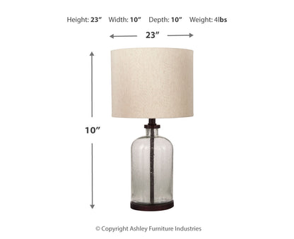 Bandile Glass Table Lamp (1/CN)