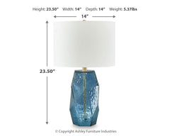 Tallow Glass Table Lamp (1/CN)