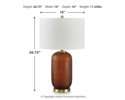 Farberman Glass Table Lamp (1/CN)