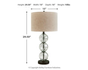 Airbal Glass Table Lamp (Set of 2)