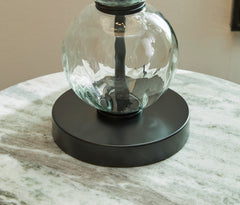 Lámpara de mesa de cristal Airbal