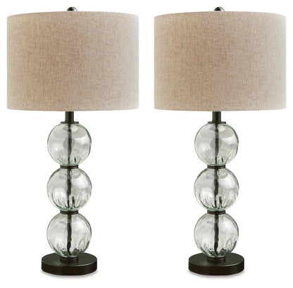 Airbal Glass Table Lamp (Set of 2)