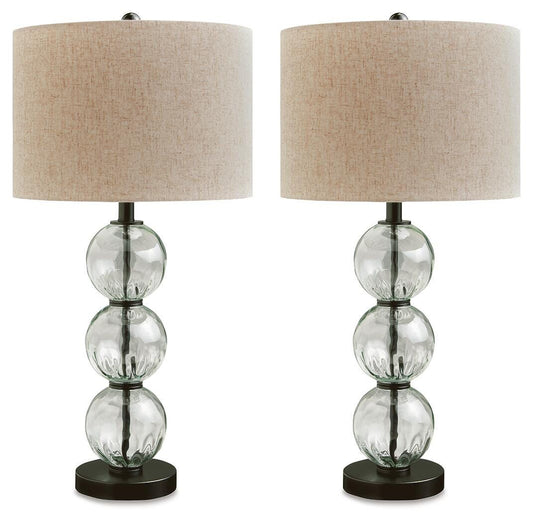 Airbal Glass Table Lamp (Set of 2)