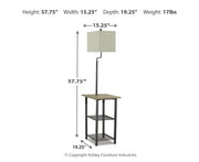 Shianne Metal Tray Lamp (1/CN)