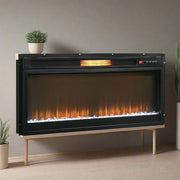 Brice 42 In Fireplace W/ Barn Door
