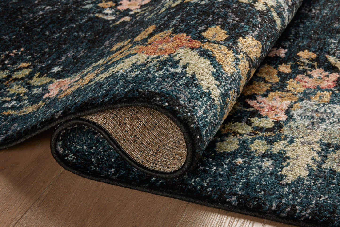 Rifle Paper Co. x Loloi Laurel LAU-01 Navy