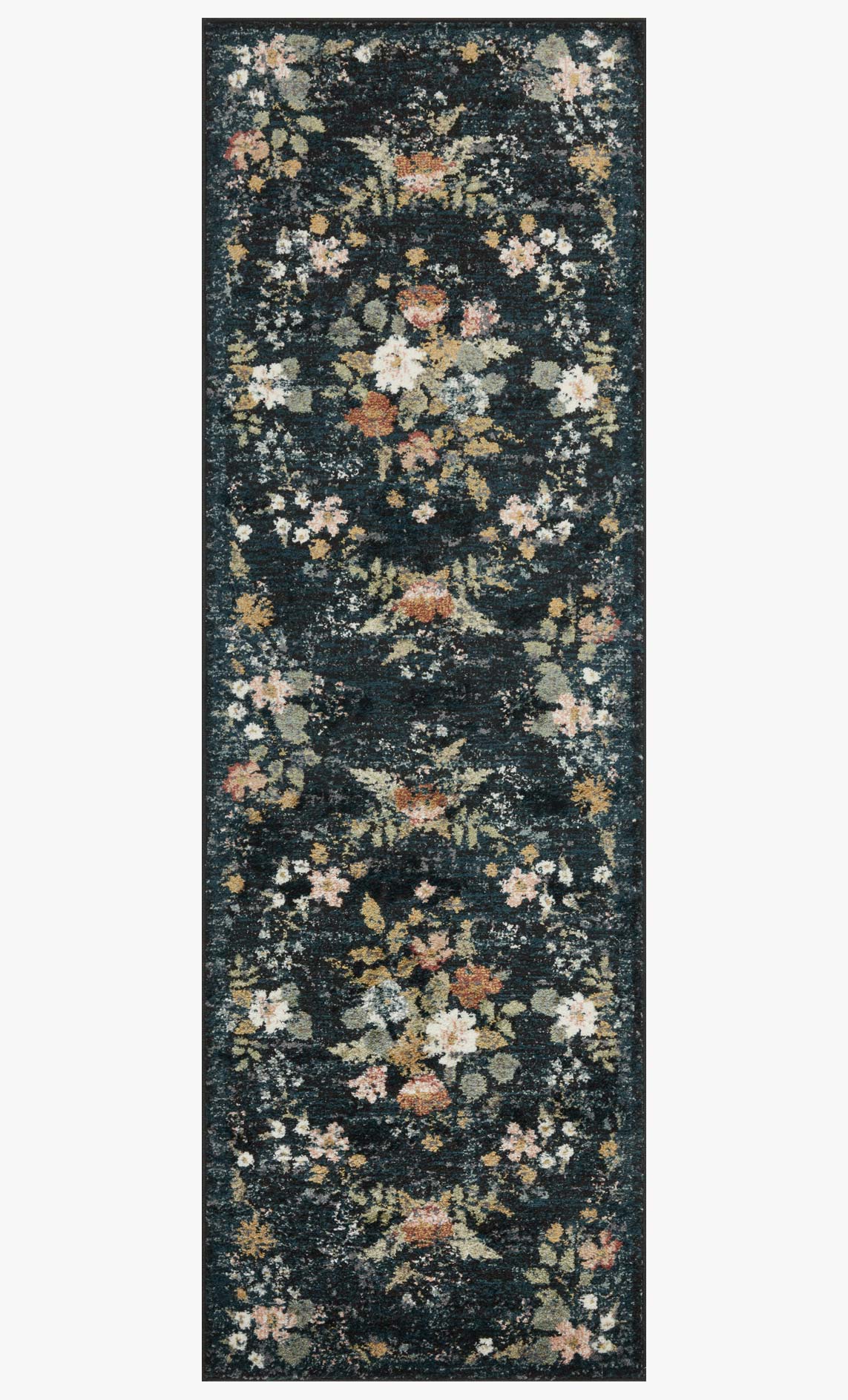 Rifle Paper Co. x Loloi Laurel LAU-01 Navy