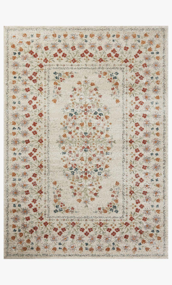 Rifle Paper Co. x Loloi Laurel LAU-02 Linen