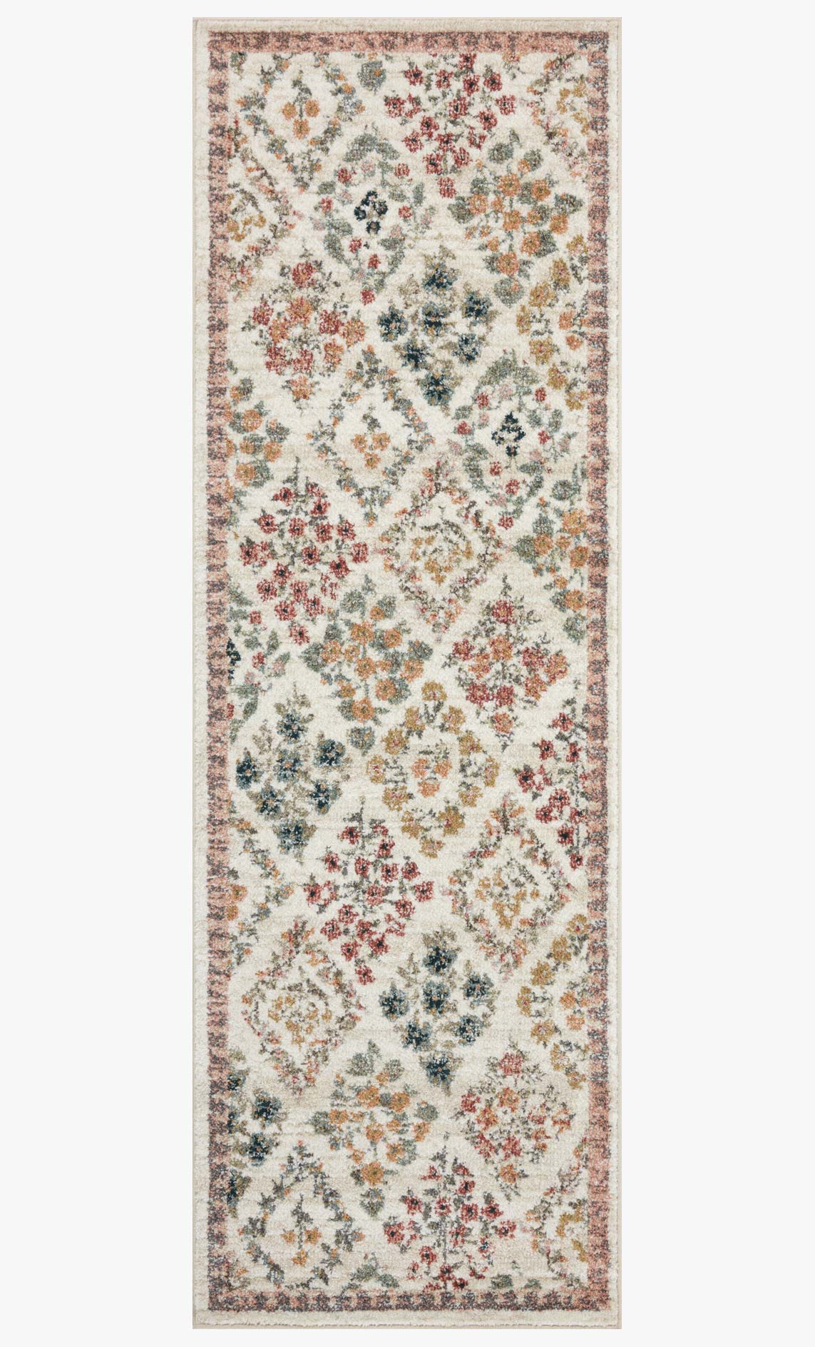Rifle Paper Co. x Loloi Laurel LAU-04 Cream