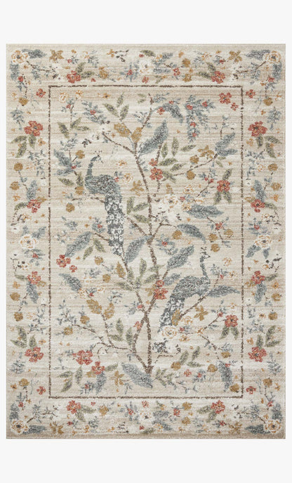 LAU-05 RP PEACOCK GARDEN CREAM