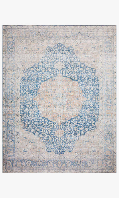 LAY-07 BLUE / TANGERINE