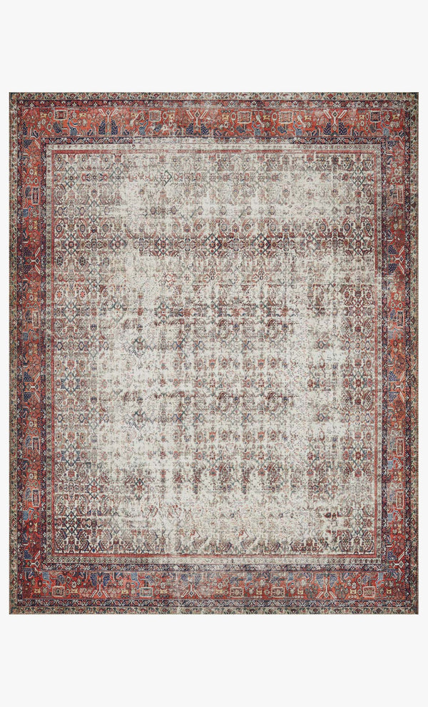 Loloi Layla LAY-12 Ivory / Brick