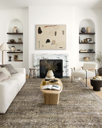 Loloi Layla LAY-13 Antiguo / Musgo