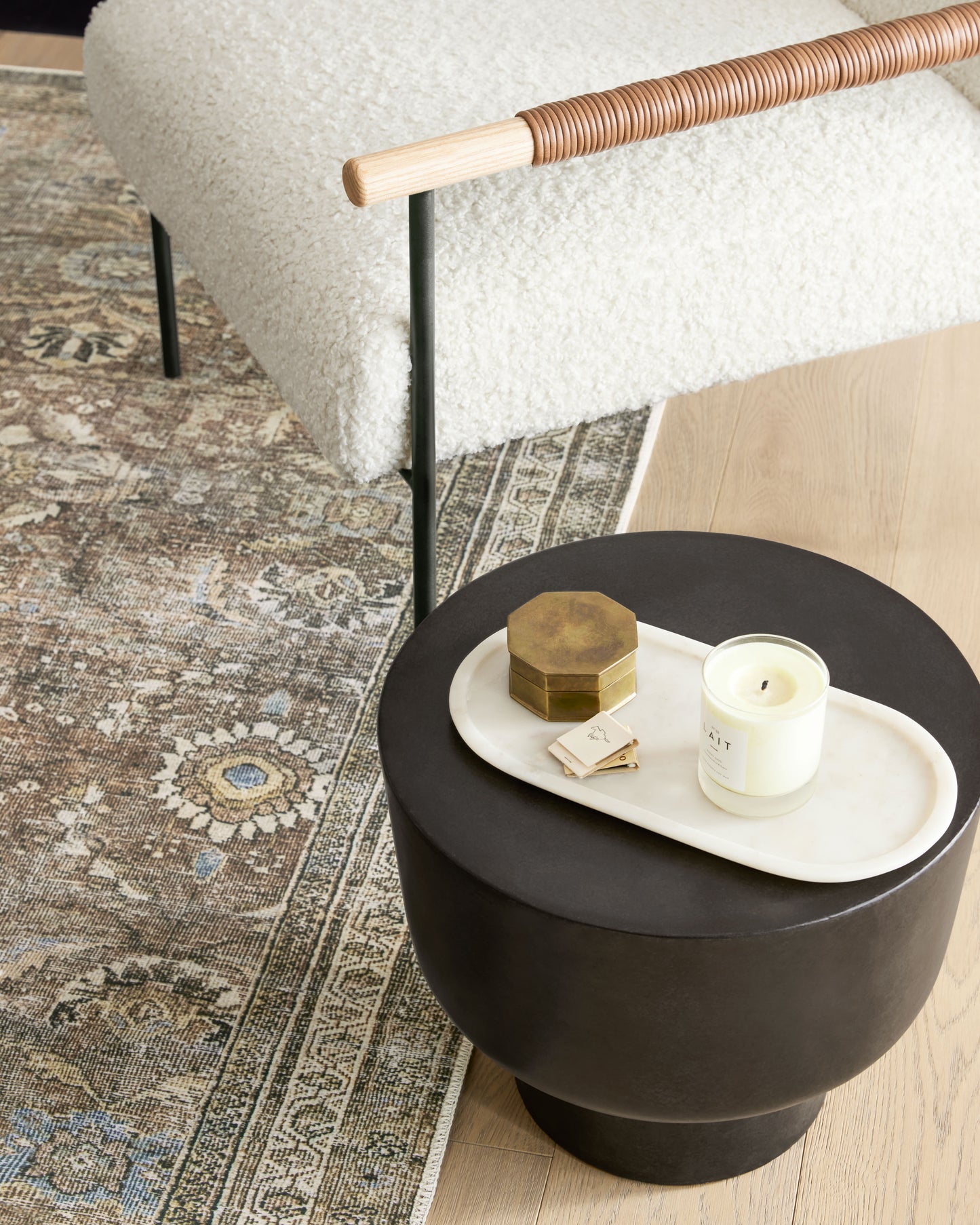 Loloi Layla LAY-13 Antiguo / Musgo