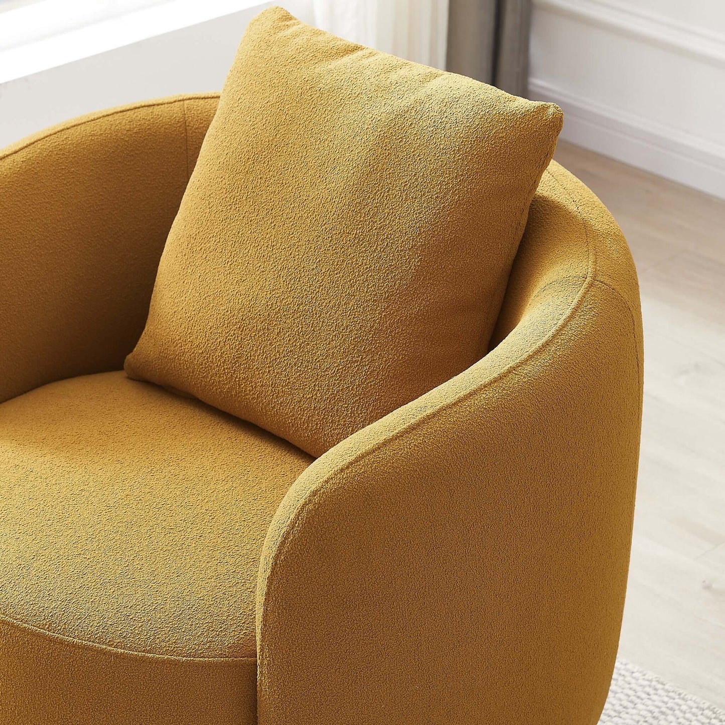 Sillón Dylan Gold Boucle